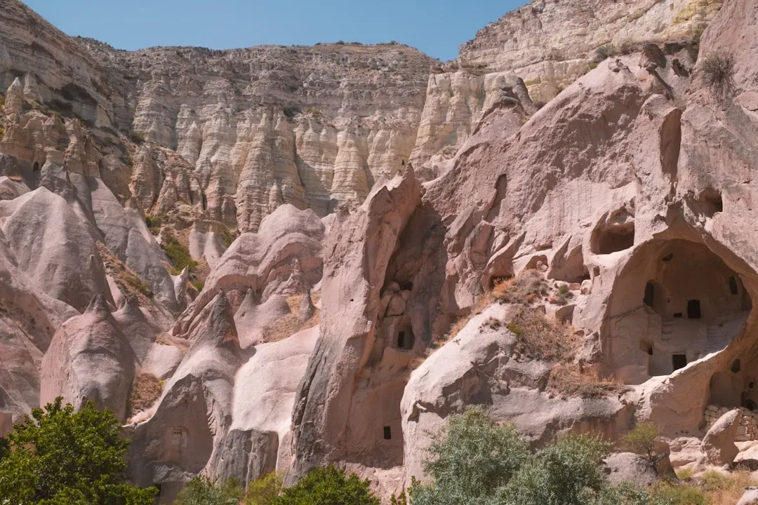 #3 - Cappadocia's Rock-Cut Ventilation Shafts, Türkiye (Image Credits: Unsplash)