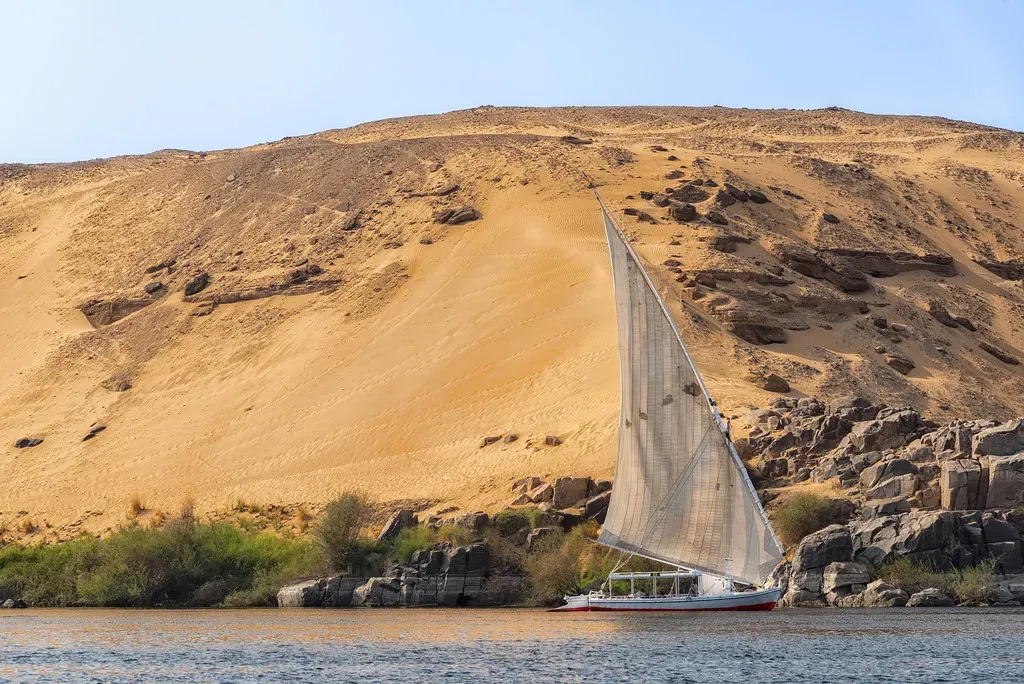 Environment, Nile Shifts, and the Slow Drift into Sand (Image Credits: Flickr)