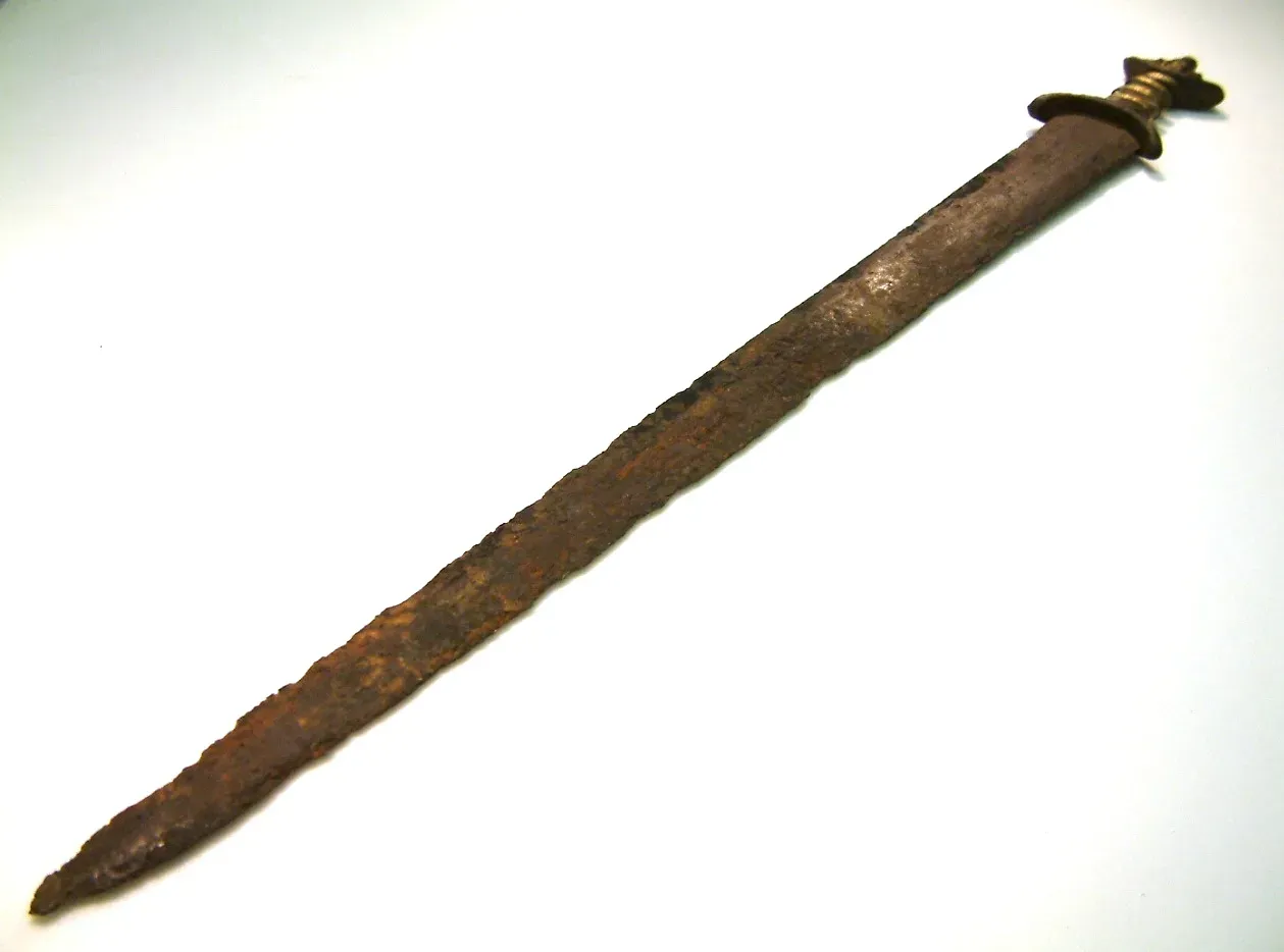 #11 - The Sword Buried to Seal a Political Oath (This file originated on the York Museums Trust Online Collection. YMT hosted a GLAMwiki partnership in 2013/14.
This tag does not indicate the copyright status of the attached work. A normal copyright tag is still required. See Commons:Licensing., CC BY-SA 4.0)