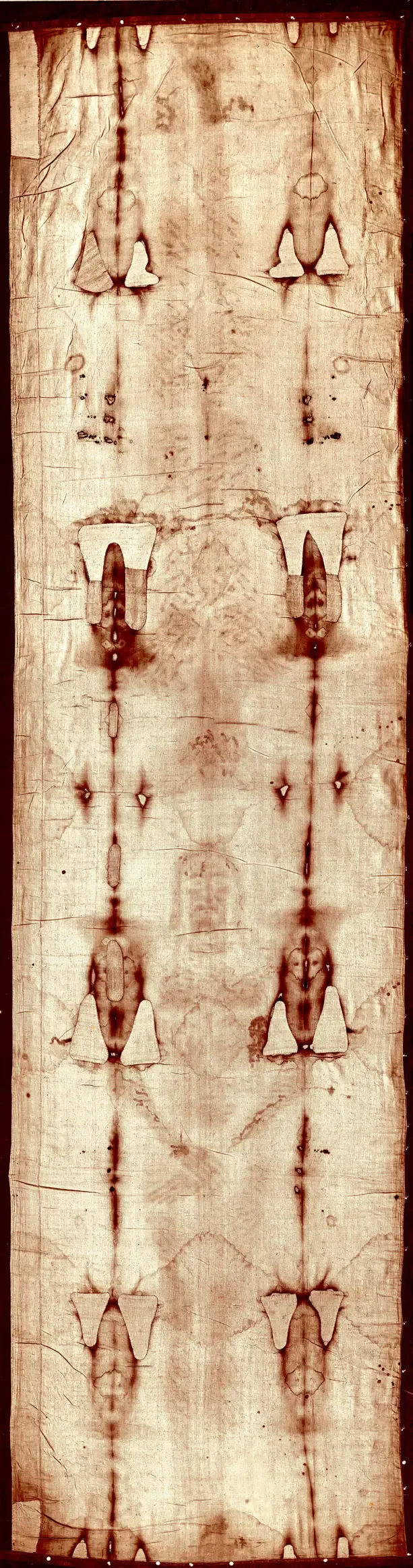 #1 - The Shroud of Turin (From the Hebrew Wikipedia. Original file is/was here. (Original upload log available below.), Public domain)