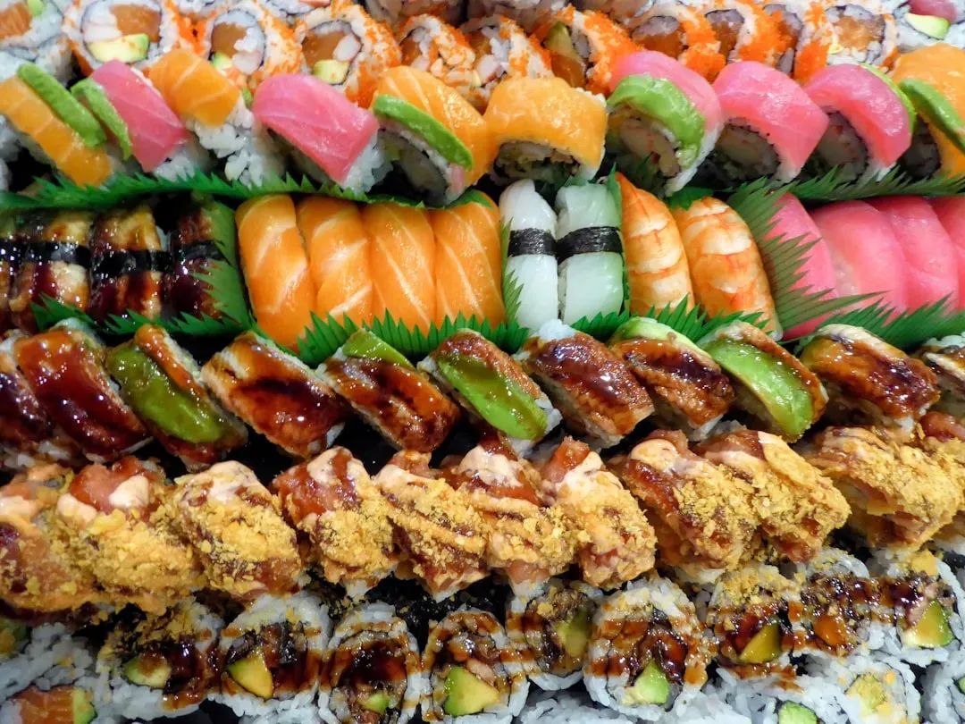 2. Sushi and Sashimi (Image Credits: Unsplash)