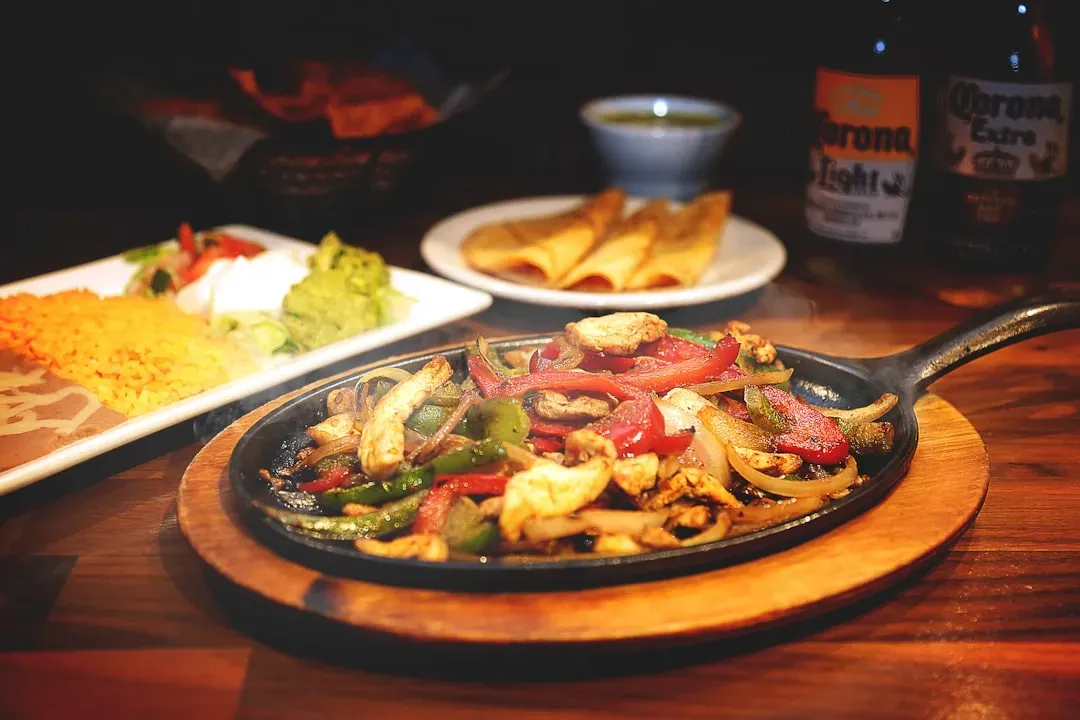 Sheet-pan fajitas (Image Credits: Unsplash)