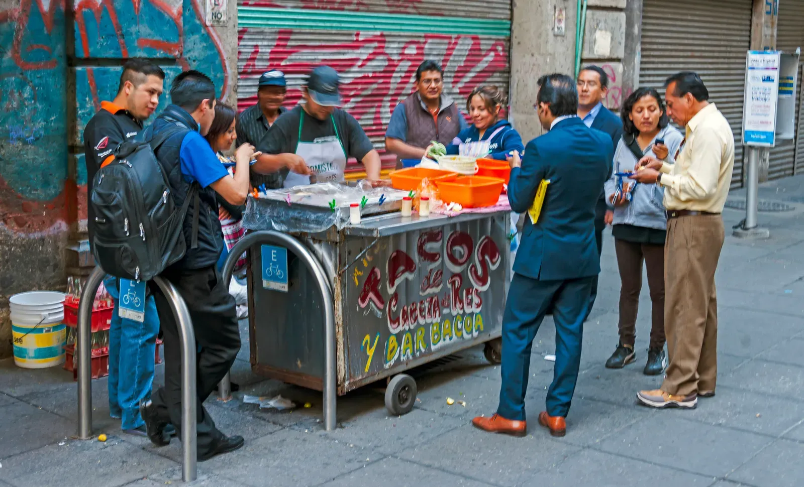 Mexico's Taco Stand Economy (Image Credits: Wikimedia)