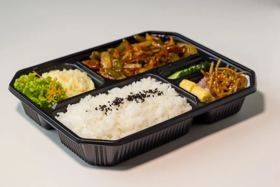 Bento style boxes for portion control (Image Credits: Unsplash)
