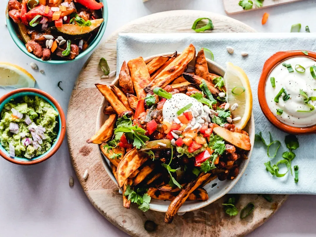 Sweet potato and black bean bowls (Image Credits: Unsplash)