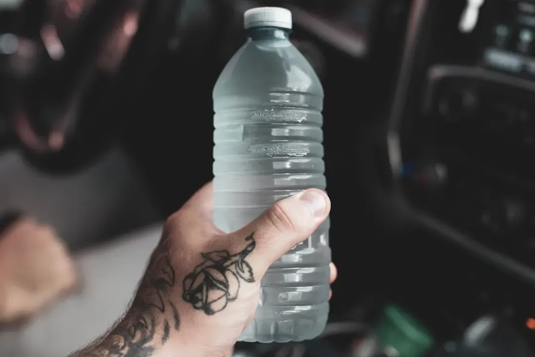 2. Bottled Water (Image Credits: Unsplash)
