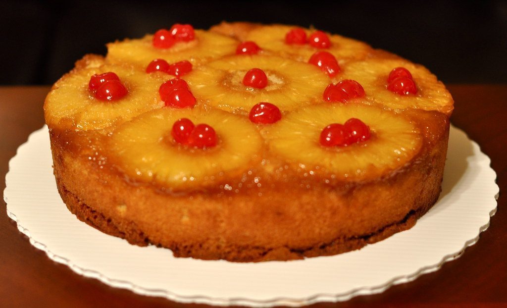 Pineapple Upside-Down Cake (Image Credits: Flickr)
