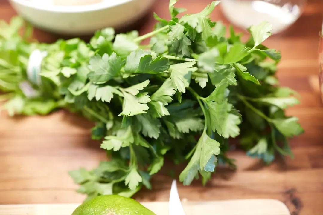 Parsley does more than just garnish the plate (Image Credits: Unsplash)