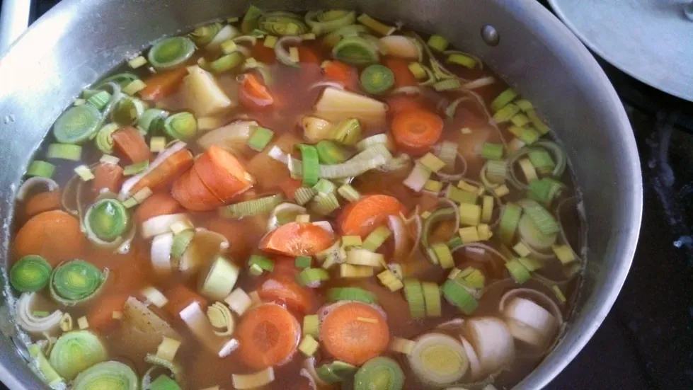 8. Homemade Vegetable Soup From Scratch - Zero Waste, Maximum Flavor (Green Mountain Girls Farm, Flickr, CC BY 2.0)