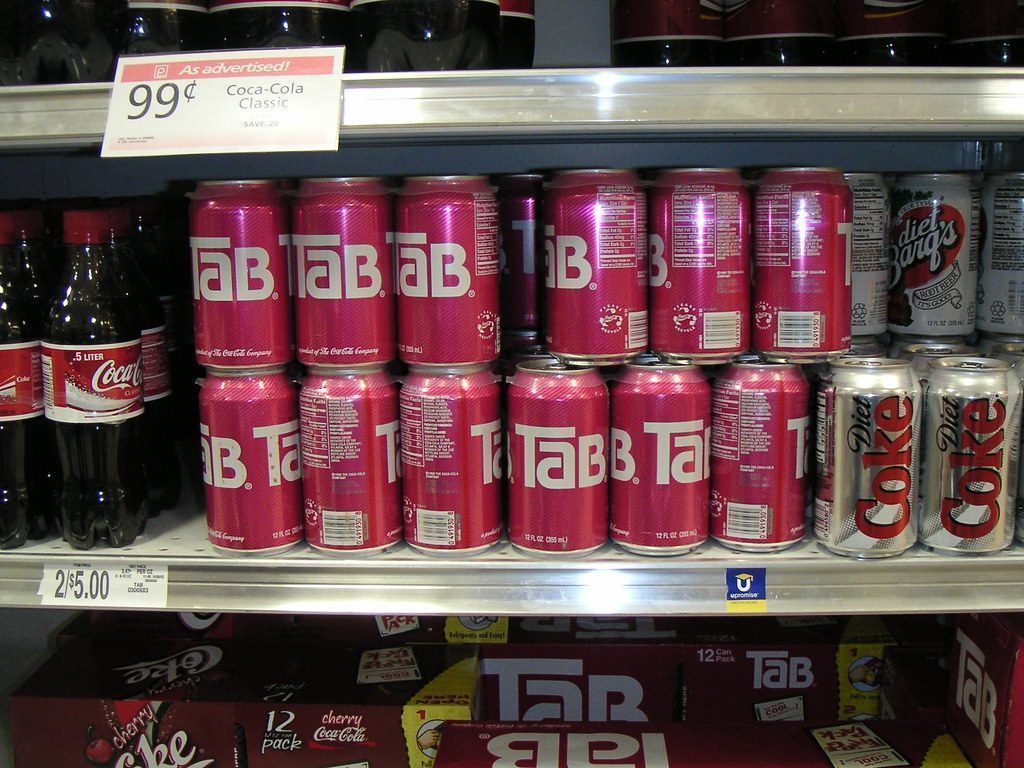 Tab - The Diet Soda Pioneer That May Rise Again (Image Credits: Flickr)