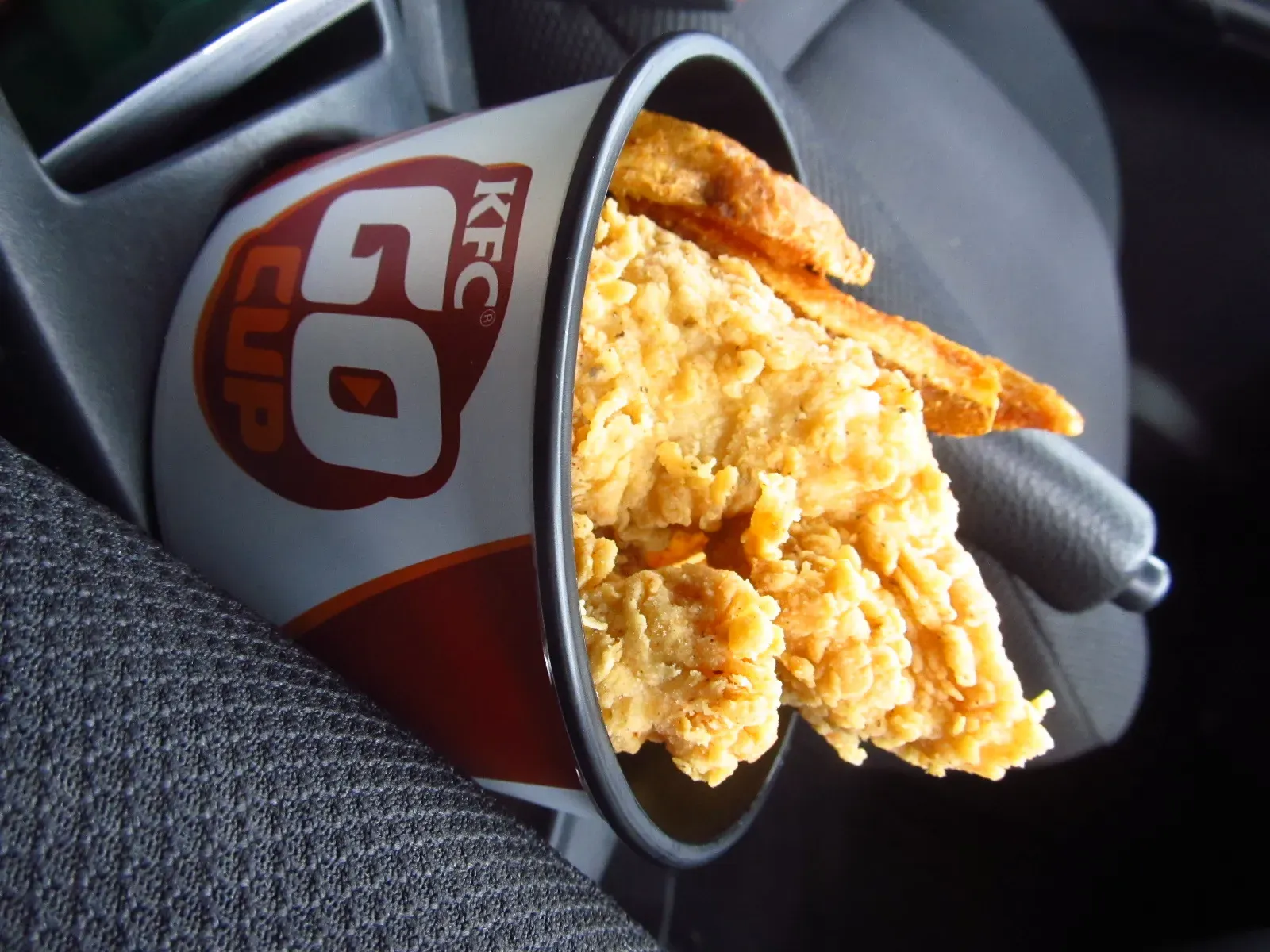 3. KFC Chicken Tenders: The Colonel's Biggest Letdown (KFC Go Cup 1, CC BY-SA 2.0)