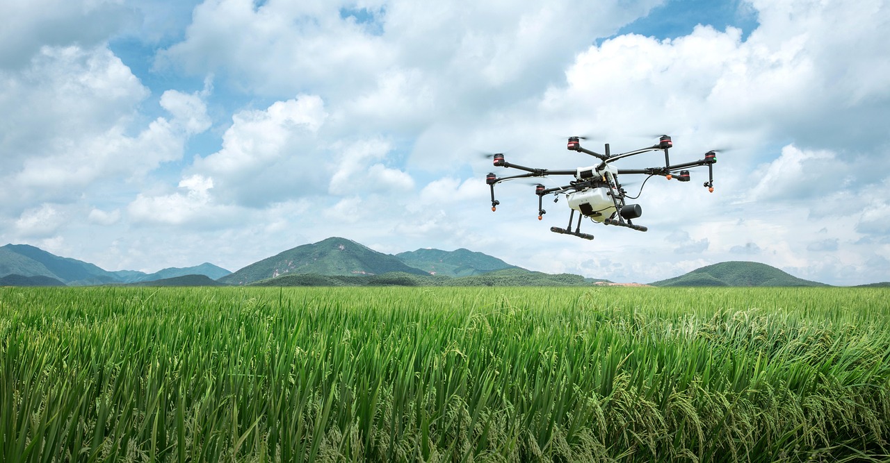 Drone Technology Provides Unprecedented Field Monitoring Capabilities (image credits: pixabay)