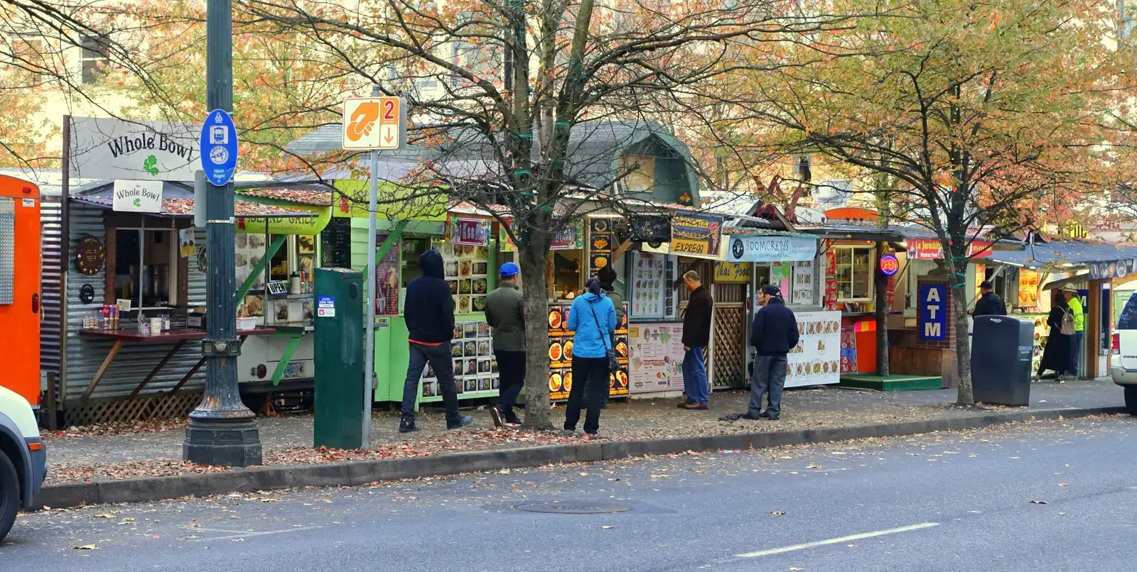 4. Portland, Oregon: The Food Cart Capital of America (By Daderot, CC0)