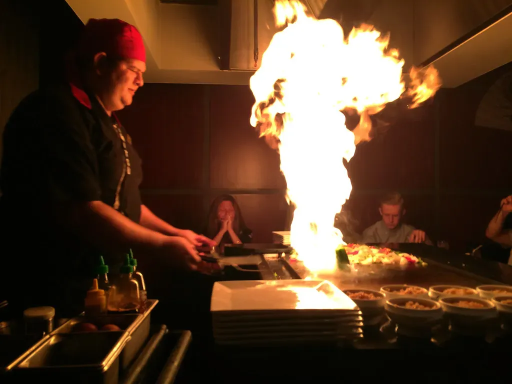 10. Benihana - The Show Is Over (Image Credits: Flickr)