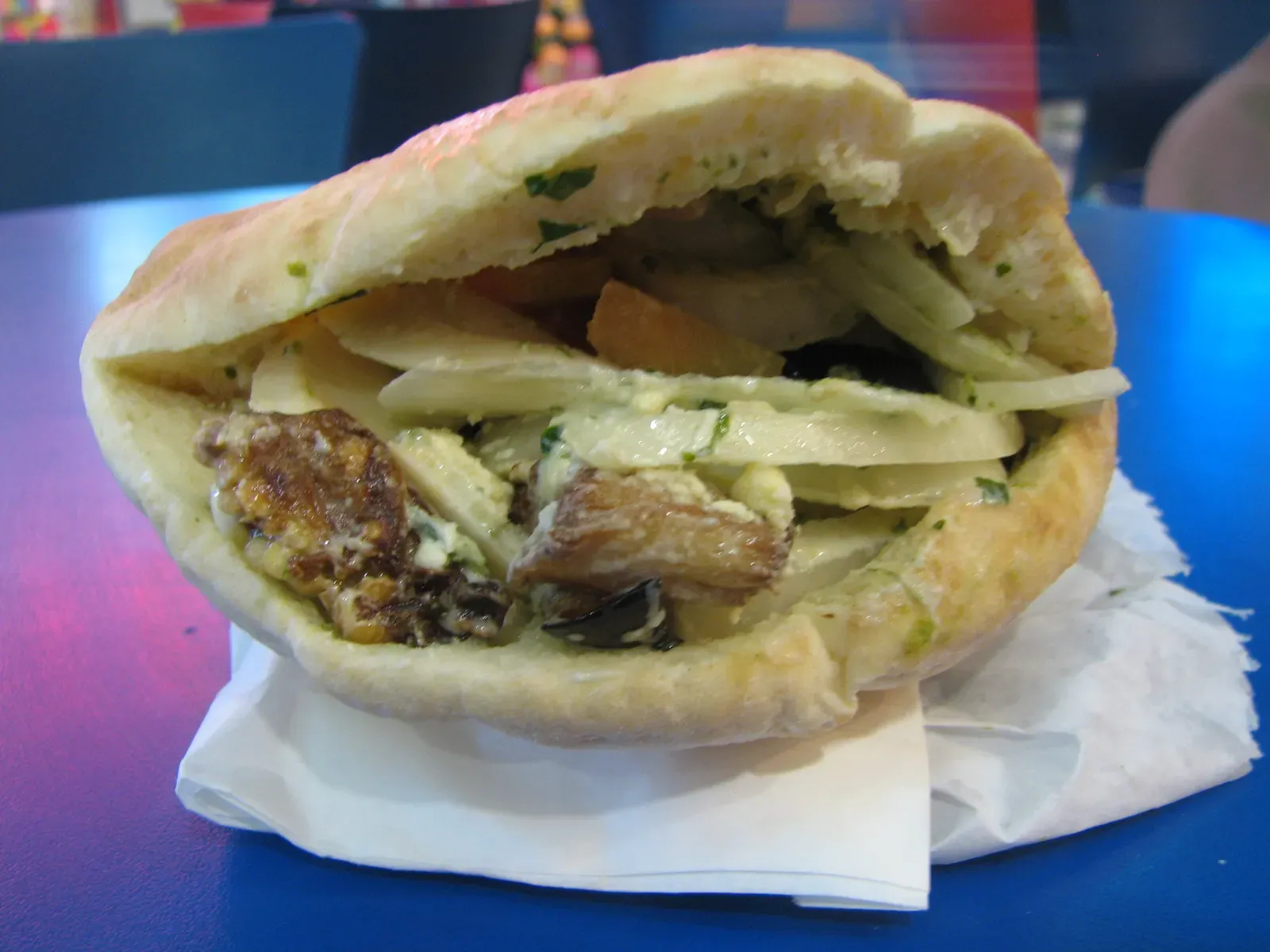 Wendy's Fresh Stuffed Pitas (Image Credits: Wikimedia)