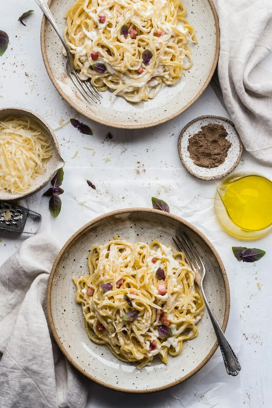 Brown butter pasta with sage (Image Credits: Unsplash)