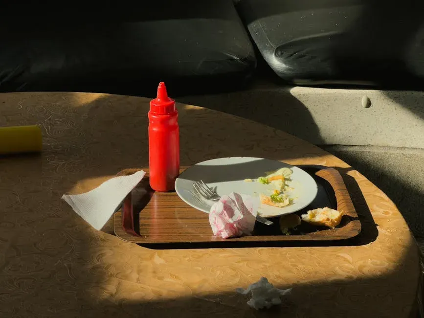 4. The Dining Area Is a Mess (Image Credits: Pexels)