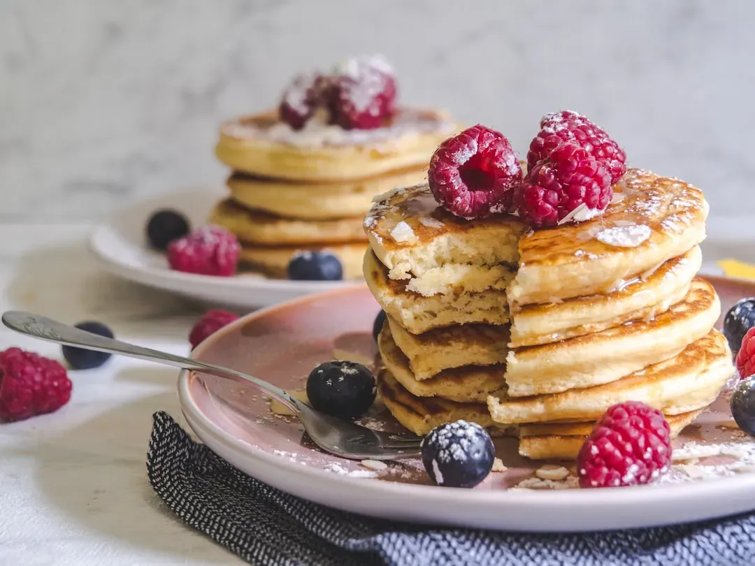 Fluffy Pancakes for Breakfast (Image Credits: Unsplash)