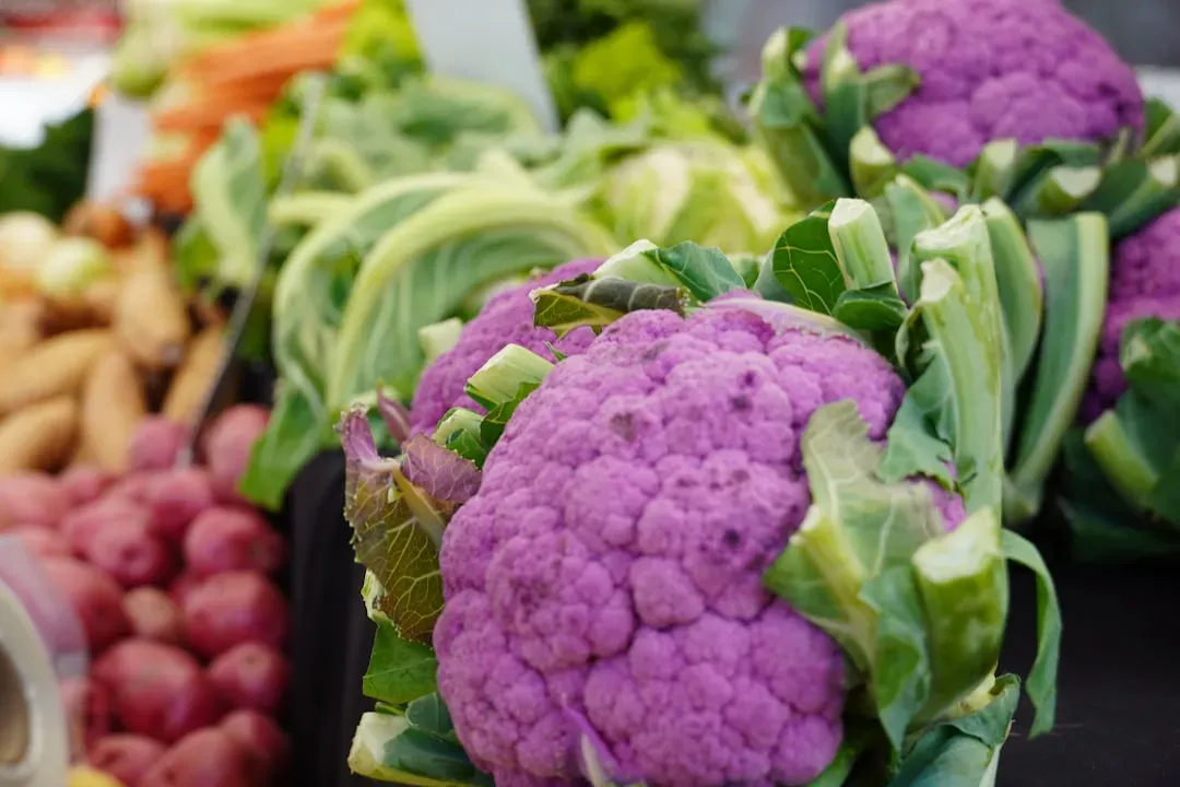 Purple Cauliflower and Broccoli (Image Credits: Unsplash)