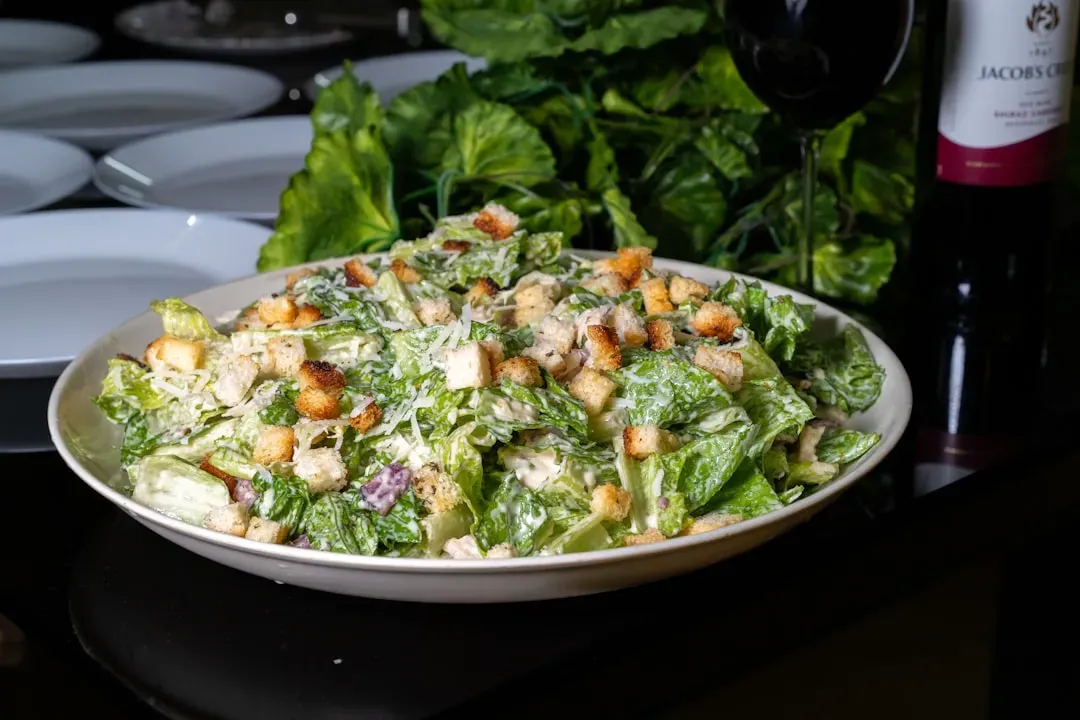 Classic Caesar Salad with House-Made Croutons (Image Credits: Unsplash)