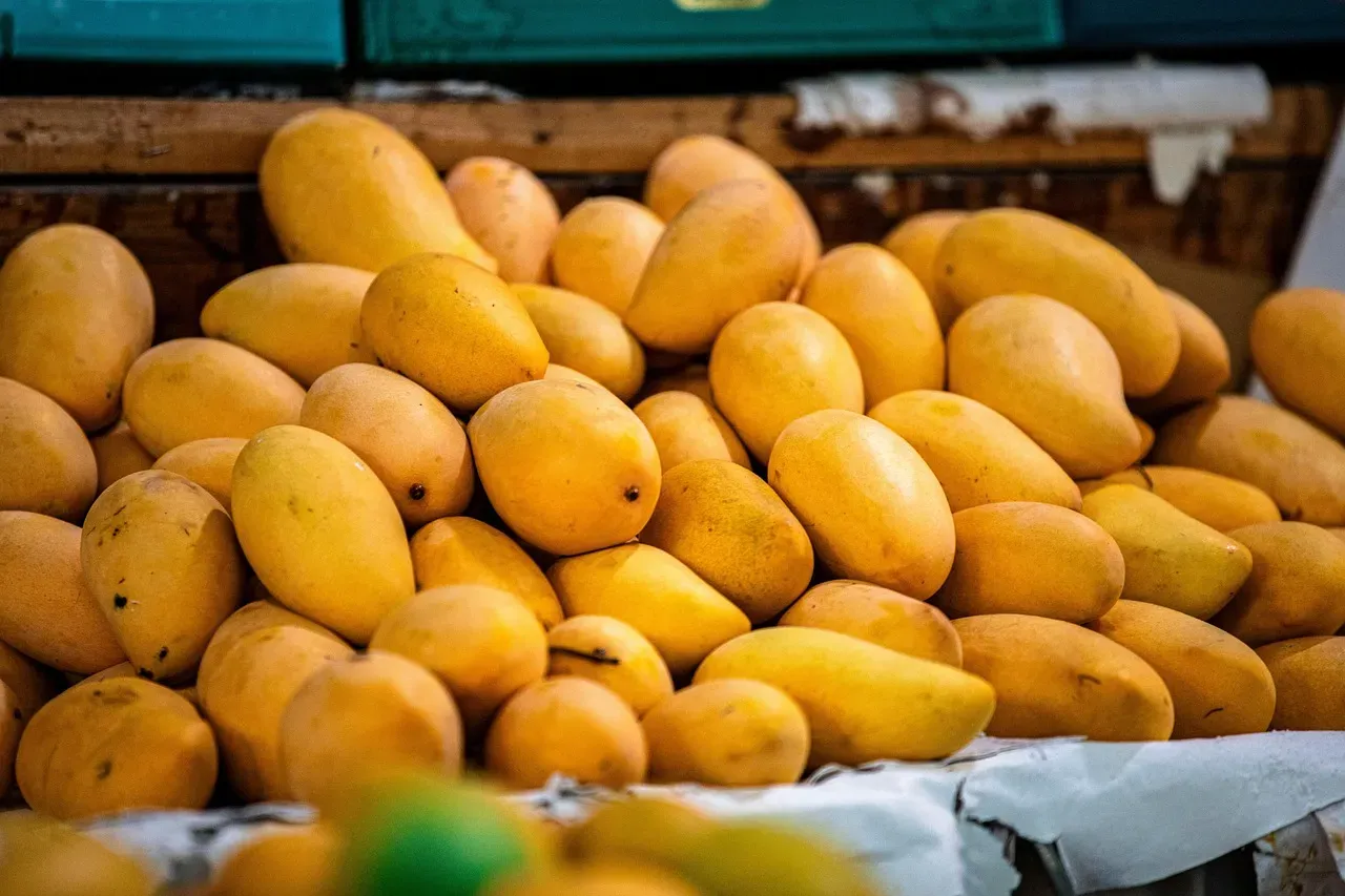 1. Mango: The Tropical Sugar Bomb (Image Credits: Pixabay)