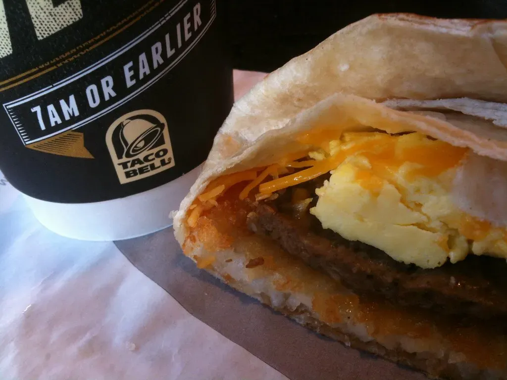 3. Taco Bell's Crunchwrap Supreme - The Unstoppable Hexagon (JeepersMedia, Flickr, CC BY 2.0)