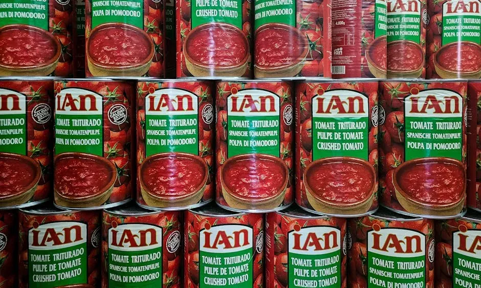 6. Canned Tomatoes: A Pantry Hero With Serious Health Benefits (Image Credits: Pexels)