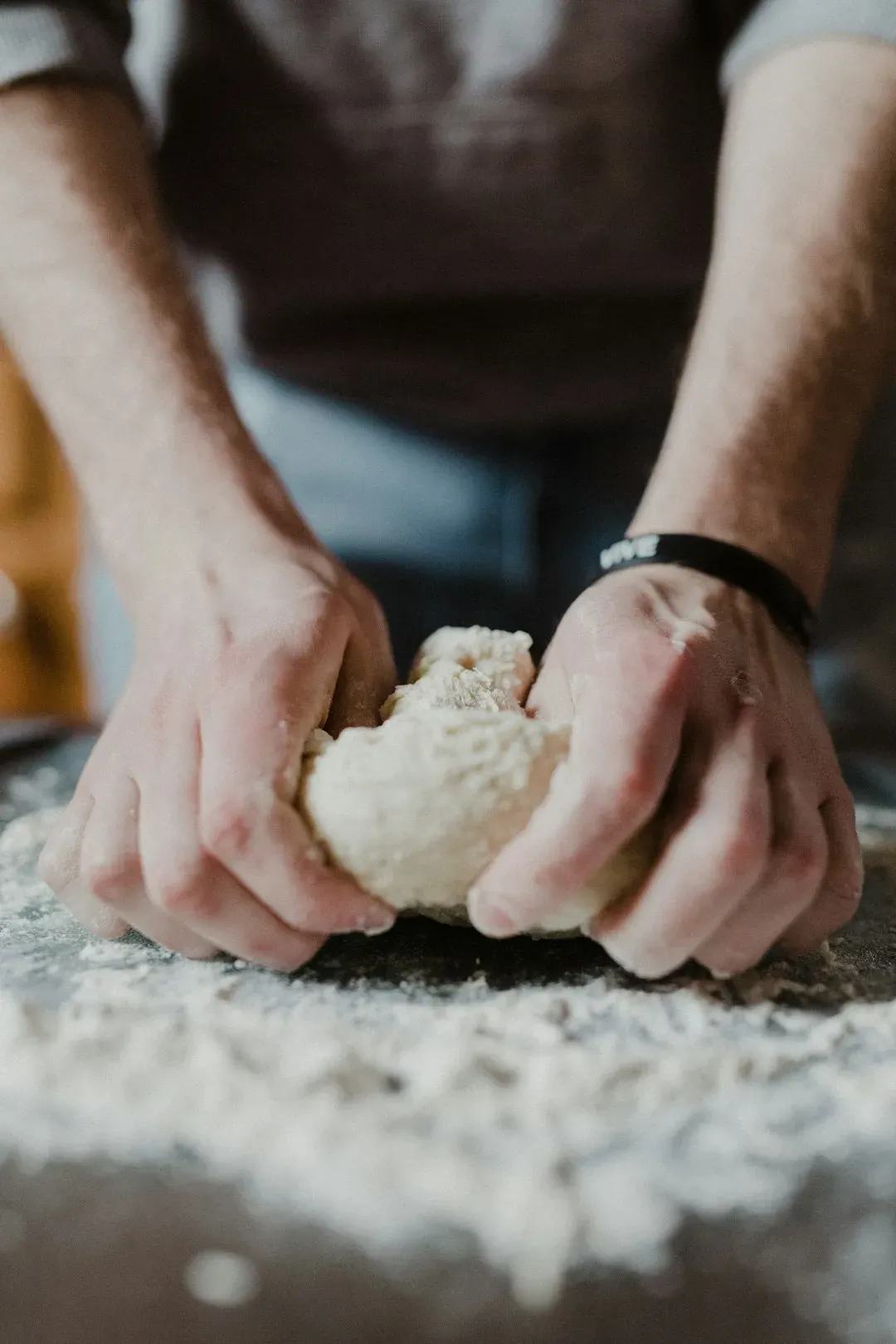 Kneading dough works like a form of moving meditation (Image Credits: Unsplash)