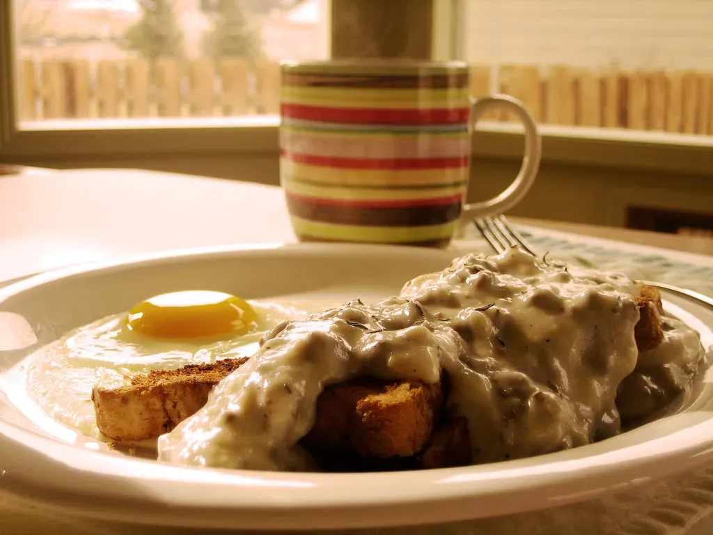 1. Creamed Chipped Beef on Toast (S.O.S.) (crd!, Flickr, CC BY-SA 2.0)
