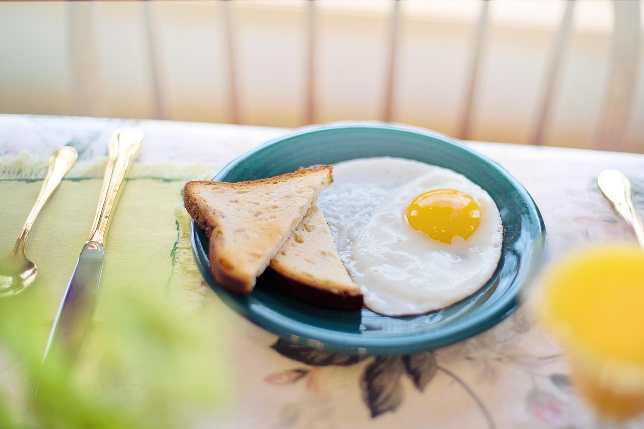Skipping Protein at Breakfast (image credits: pixabay)