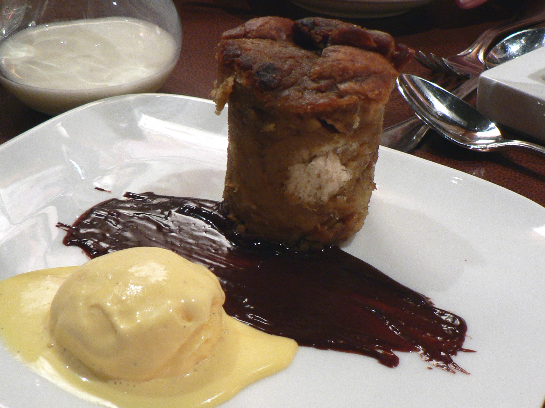 Vanilla Dreams and Strawberry Schemes (image credits: peanut butter bread pudding, CC BY-SA 2.0, https://commons.wikimedia.org/w/index.php?curid=2336202)