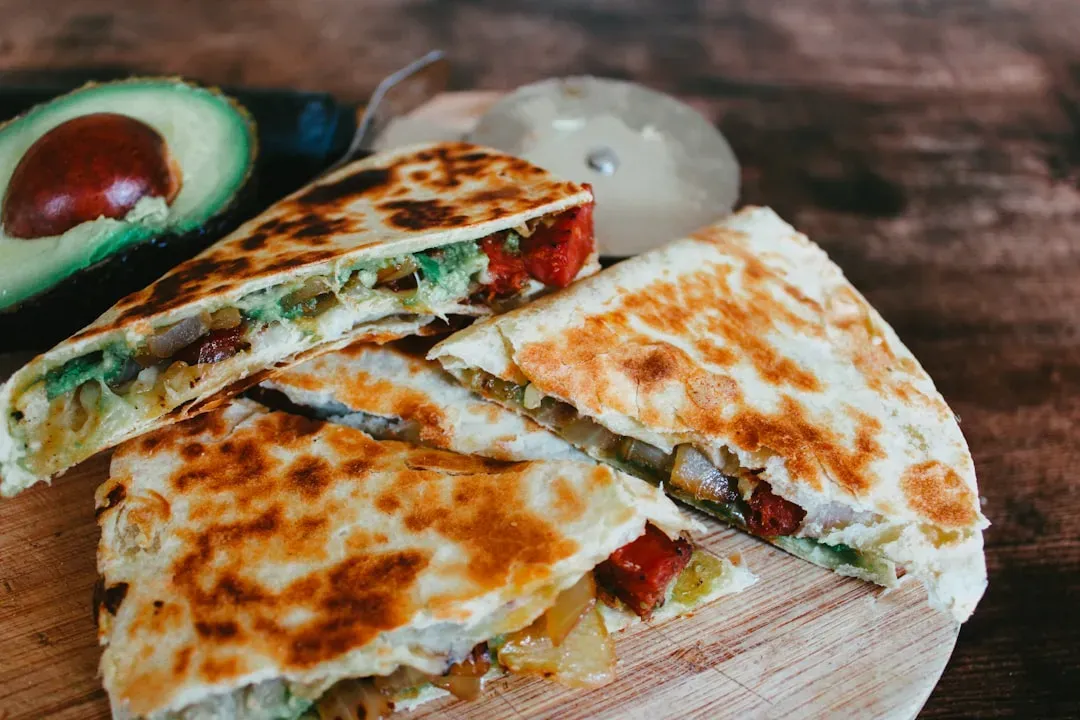 Quesadillas with whatever is on hand (Image Credits: Unsplash)