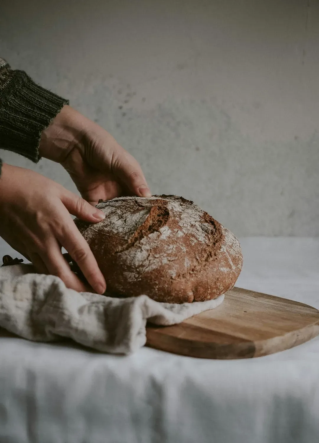 The smell of fresh bread triggers something primal (Image Credits: Unsplash)