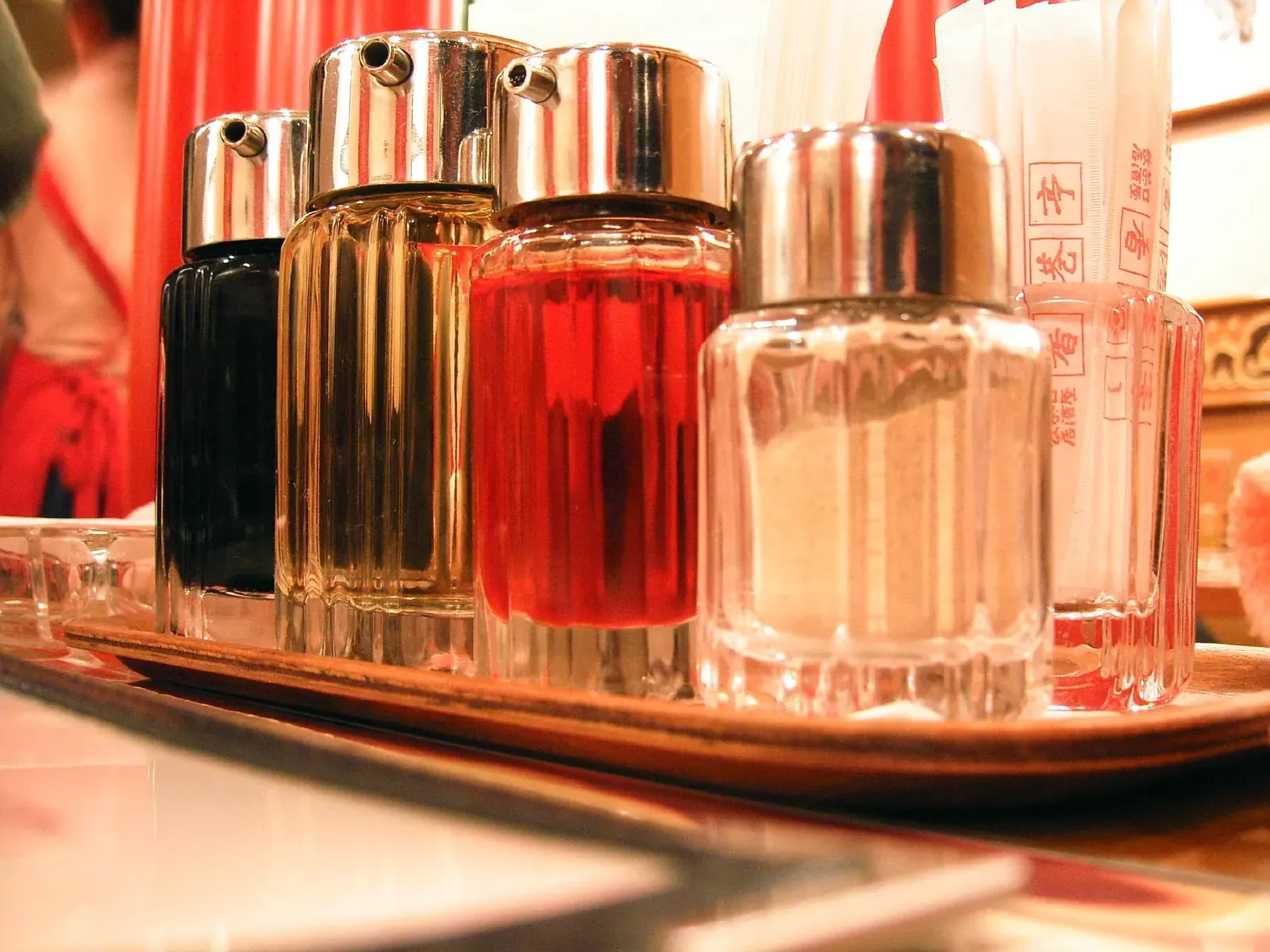 2. Sticky Menus and Grimy Condiment Bottles (Flickr, CC BY 2.0)