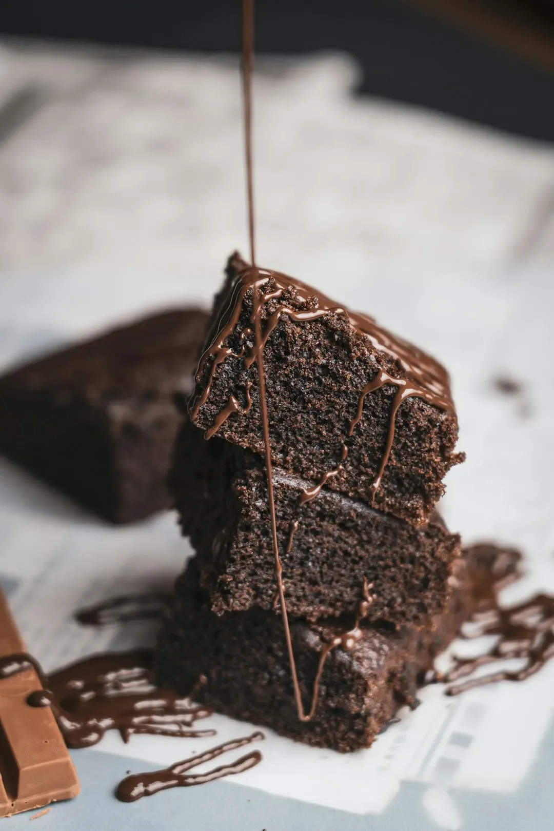 Fudgy one-bowl brownies (Image Credits: Unsplash)