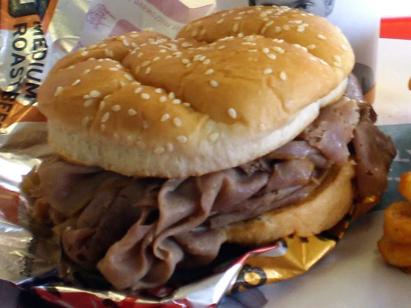 Arby's Classic Roast Beef Takes the Crown (Image Credits: Wikimedia)