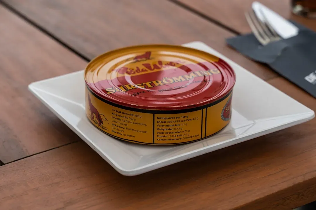 2. Sweden's Surstr&ouml;mming: The Fish So Smelly Airlines Banned It (Image Credits: Unsplash)