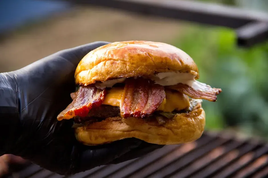3. Triple-Patty Burgers and Stacked Bacon Creations (Image Credits: Pexels)