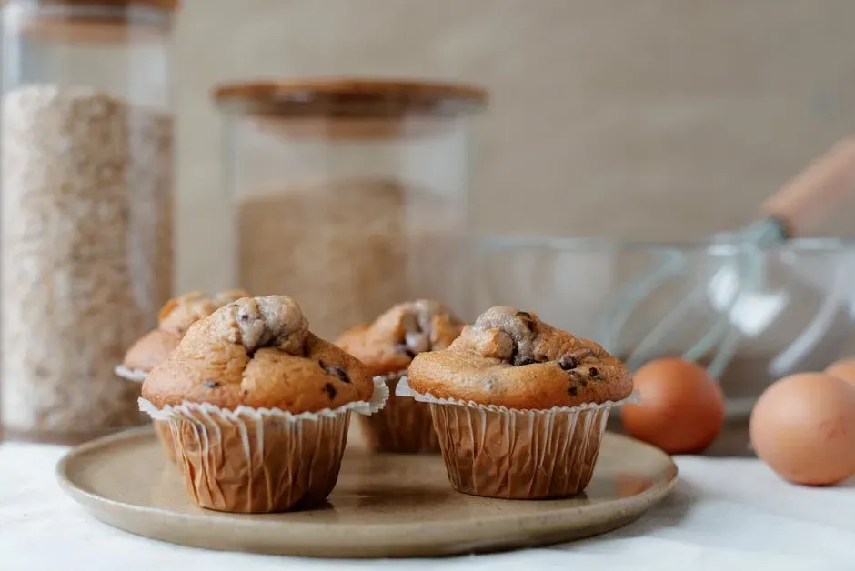 Whole grain muffins for on-the-go snacking (Image Credits: Pexels)