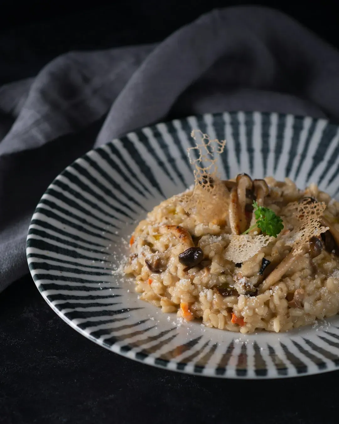 Creamy mushroom risotto, the shortcut way (Image Credits: Unsplash)