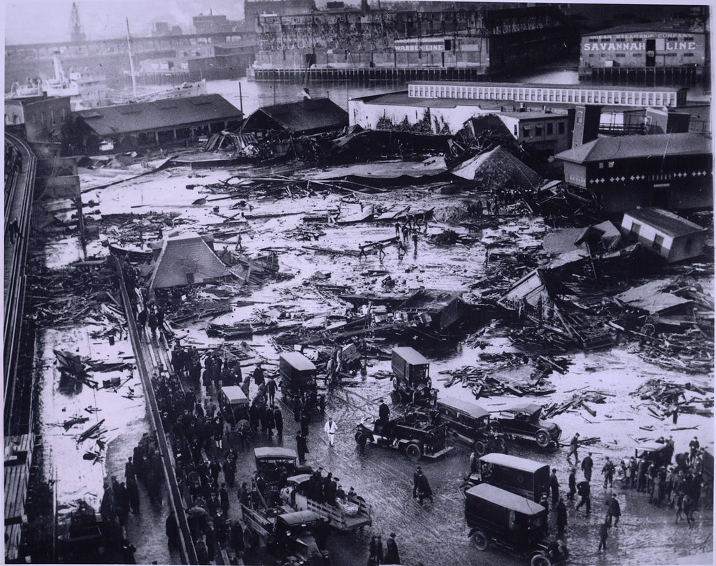 The Great Molasses Flood – When Sweet Turned Deadly (image credits: flickr)