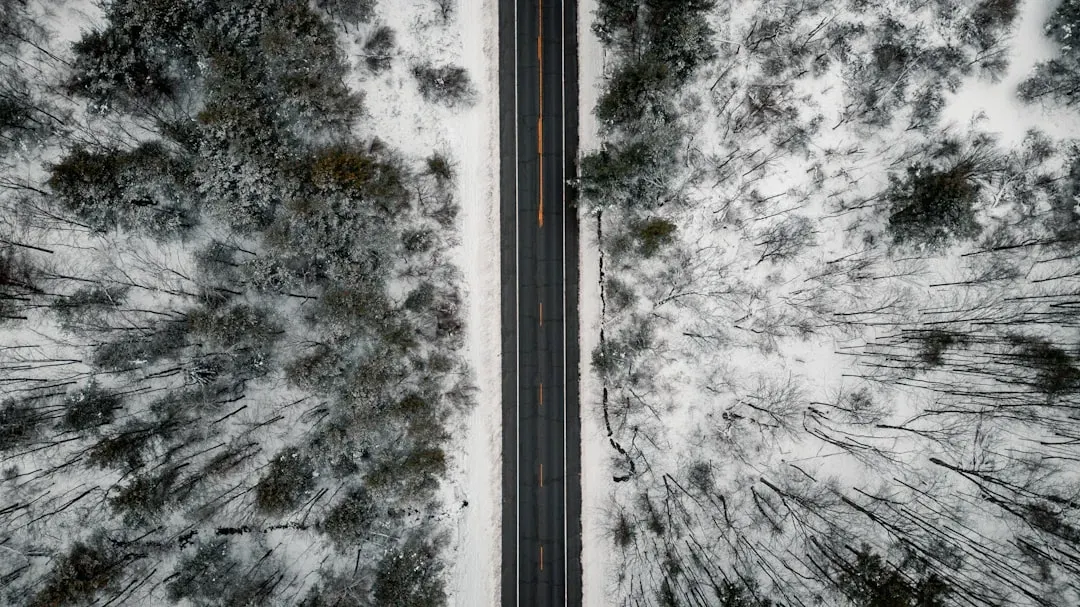 Storm's Fury on the Interstate (Image Credits: Unsplash)