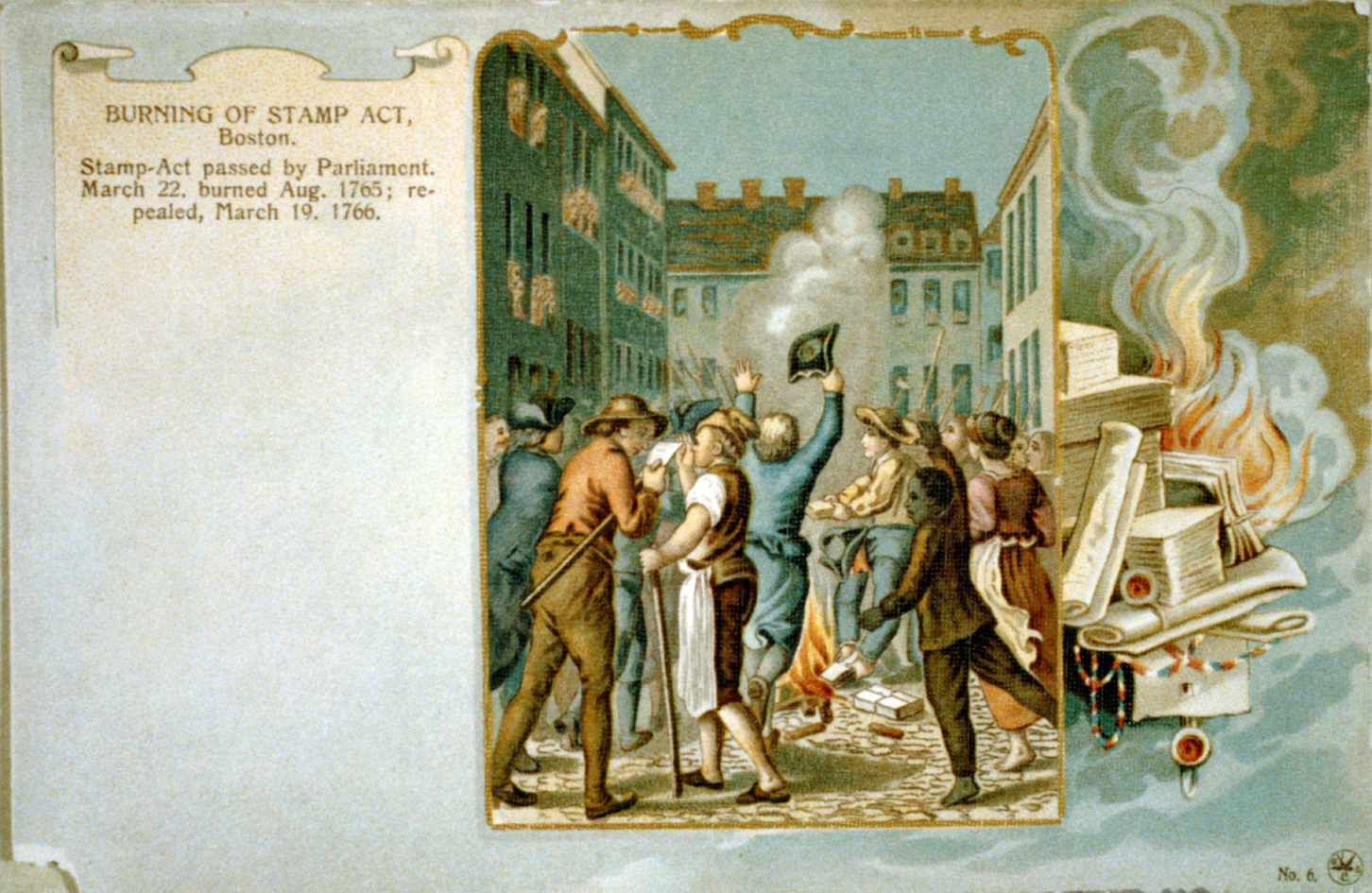 The Stamp Act Ignites Colonial Resistance (image credits: wikimedia)