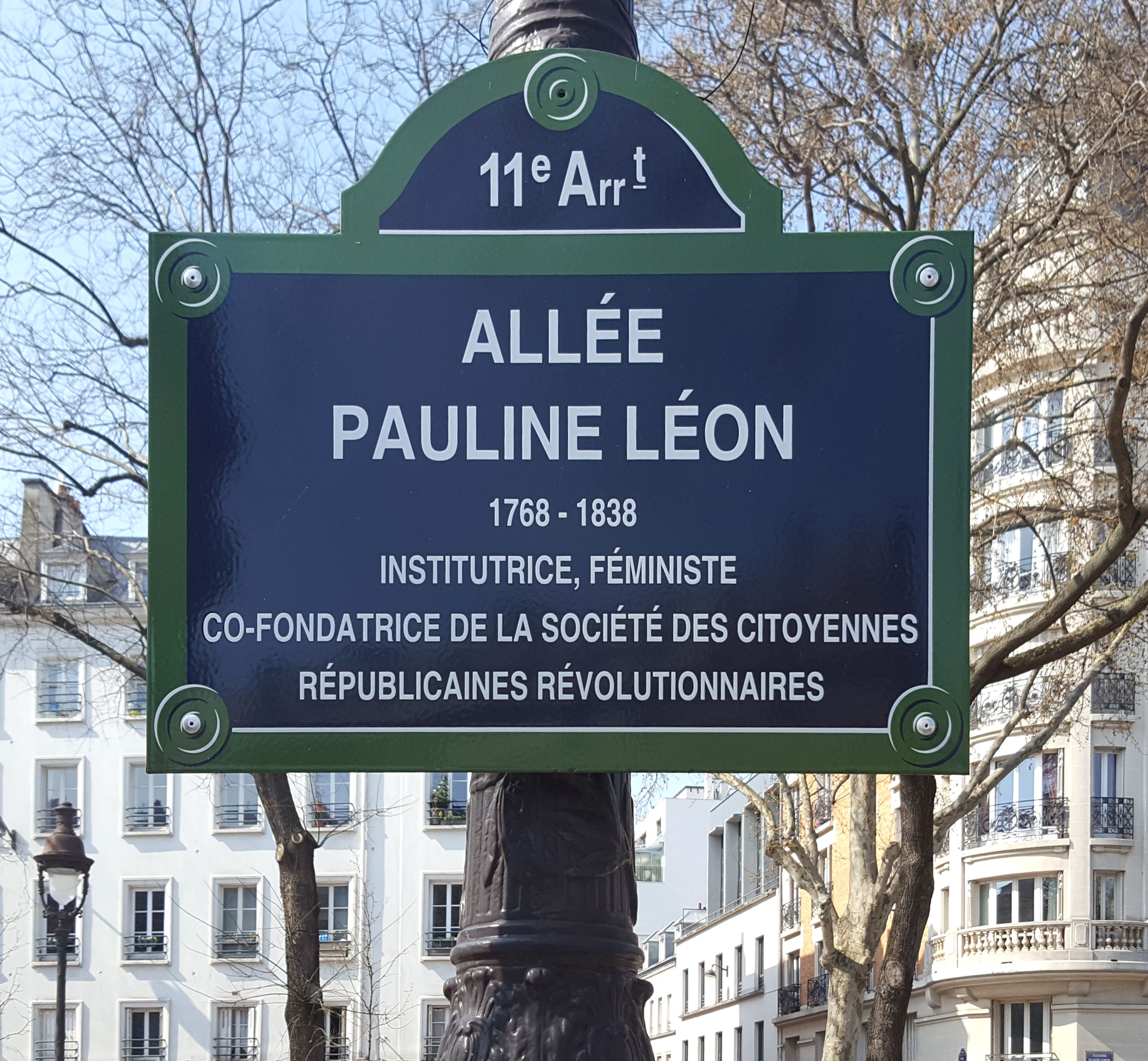 Pauline Léon: The Chocolate Maker Who Demanded Arms (image credits: wikimedia)