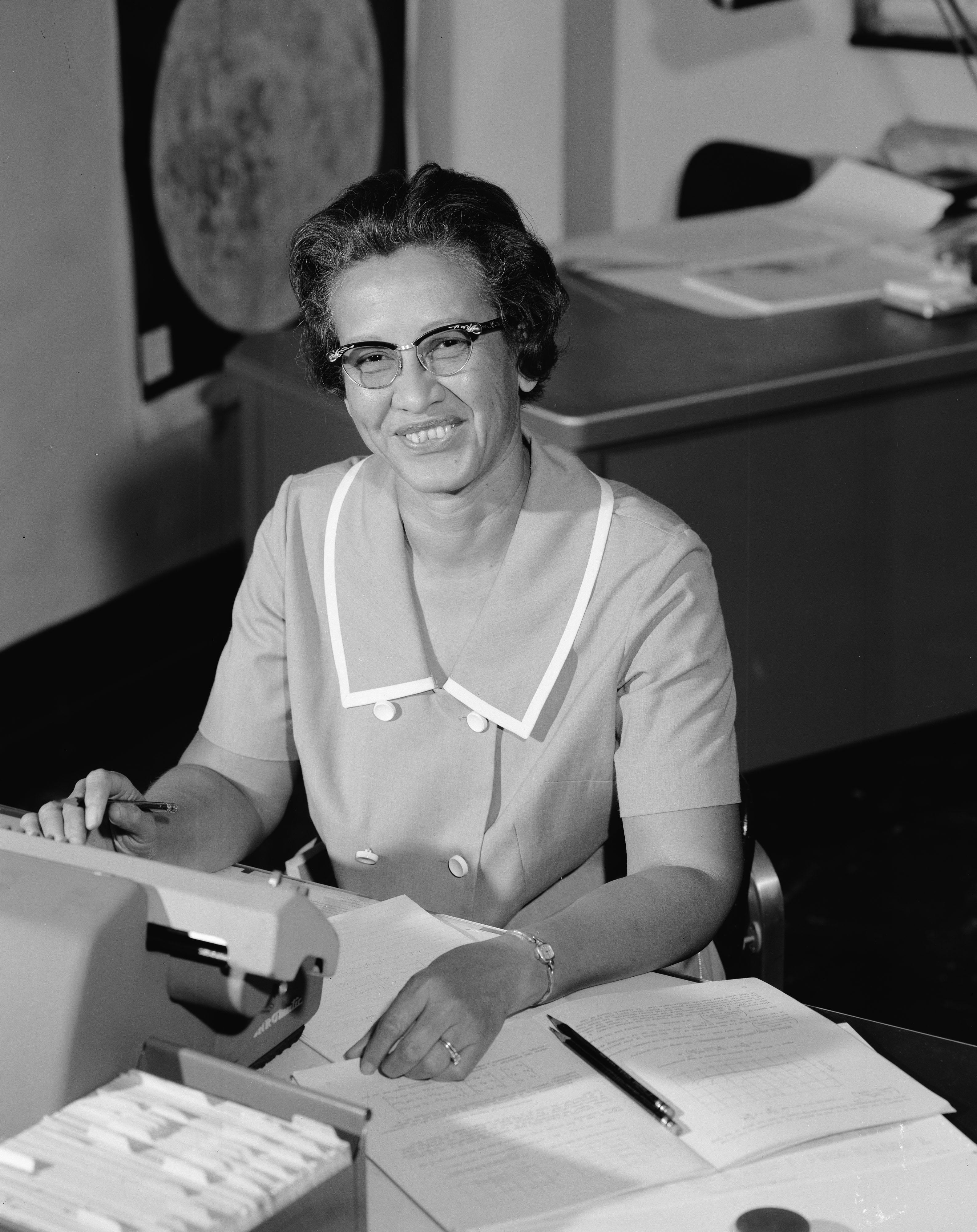 Katherine Johnson - The Mathematical Genius Who Launched America to the Moon (image credits: wikimedia)