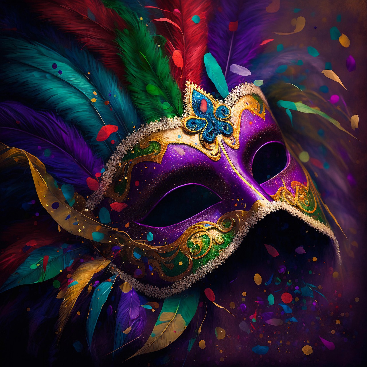 Purple, Green, and Gold: The Royal Colors That Define a State (image credits: pixabay)
