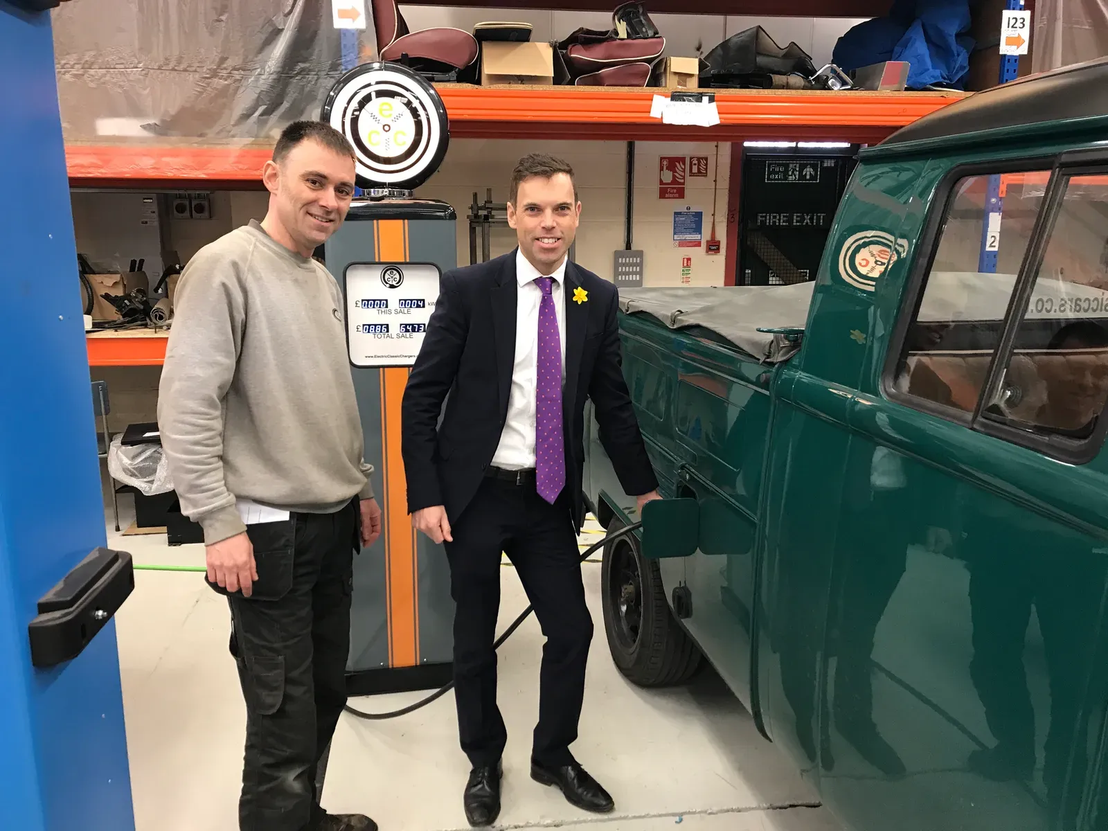 Electric Conversions: Where Nostalgia Meets Sustainability (By Welsh Government, OGL 3)