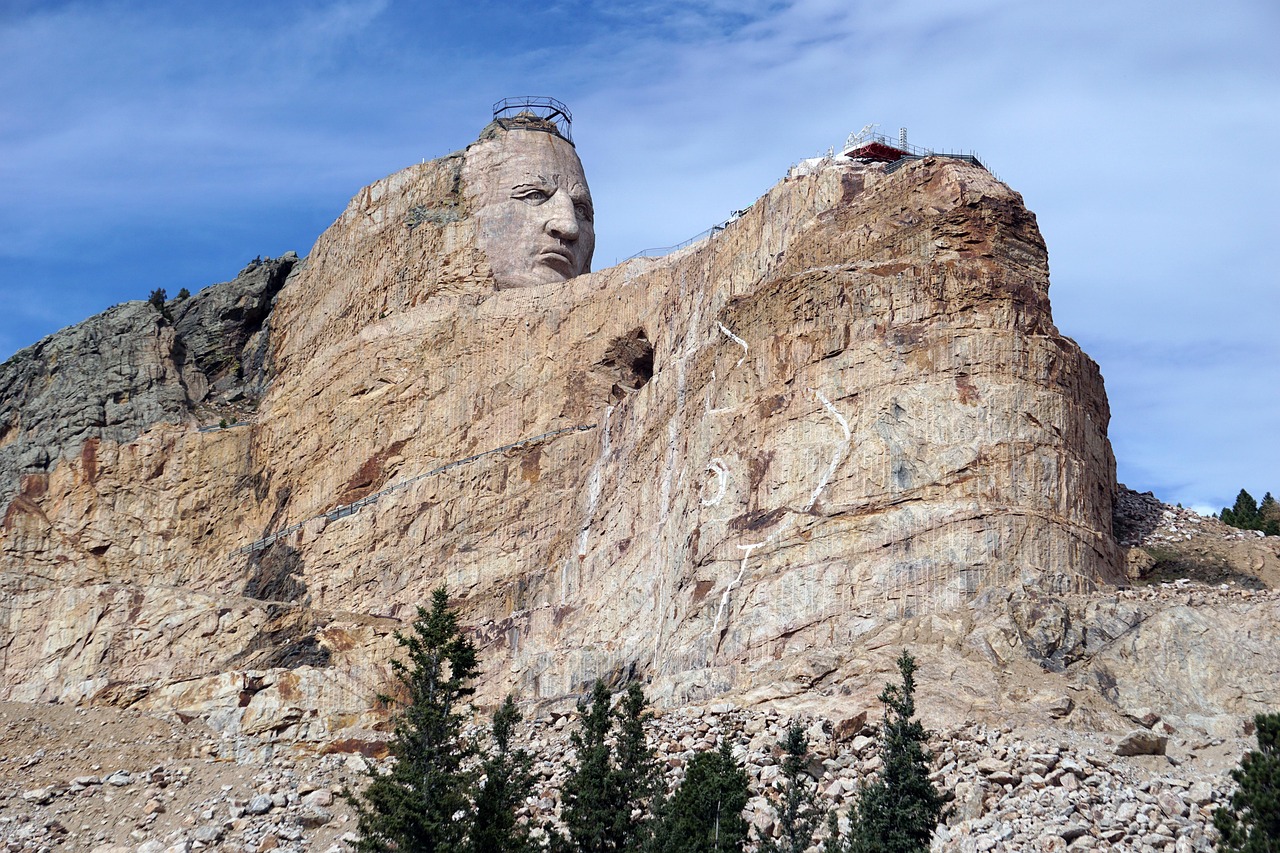 The Crazy Horse Memorial - A Response Bigger Than Mount Rushmore (image credits: pixabay)