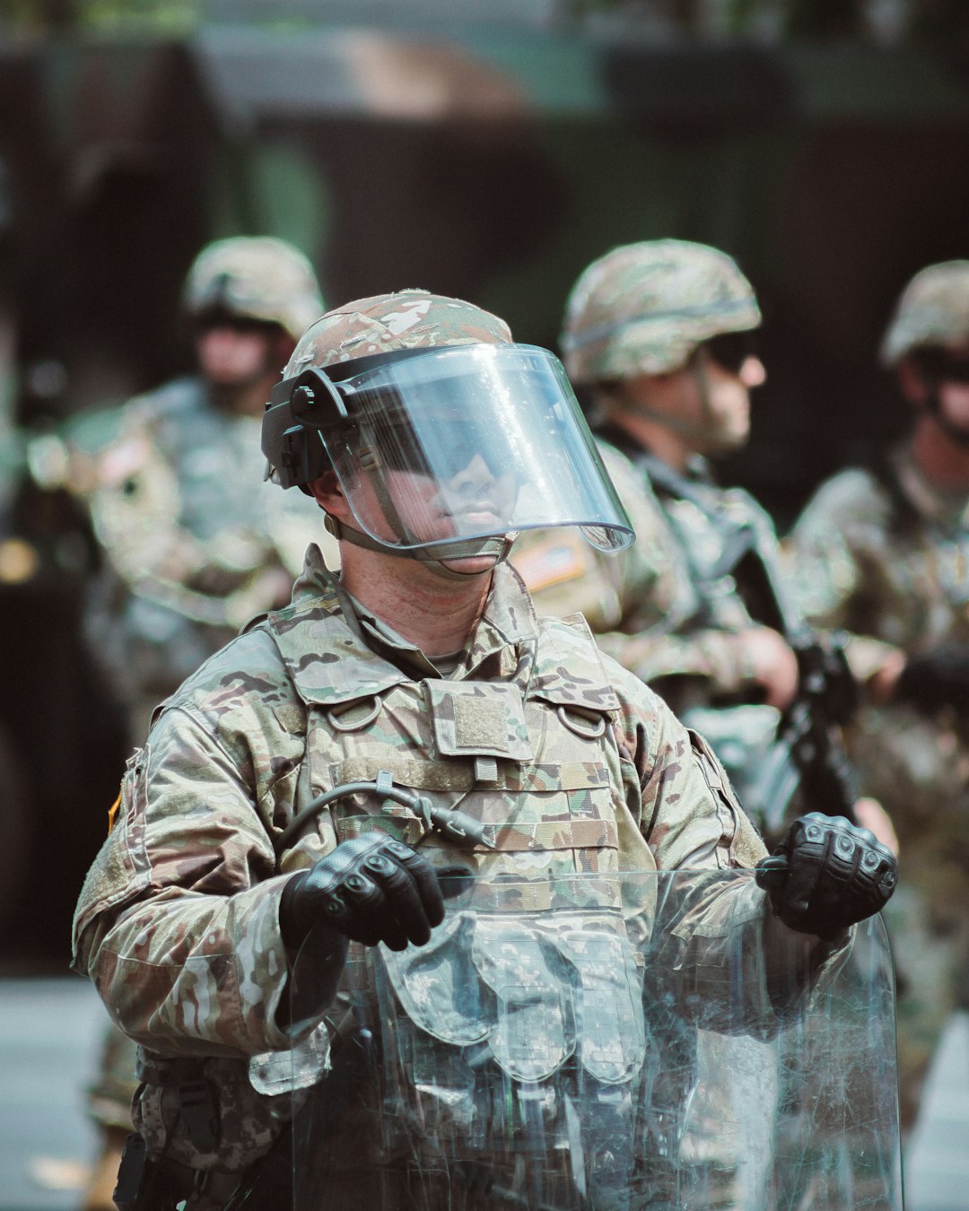 The Armed Reality Behind Nonviolent Protest (image credits: unsplash)