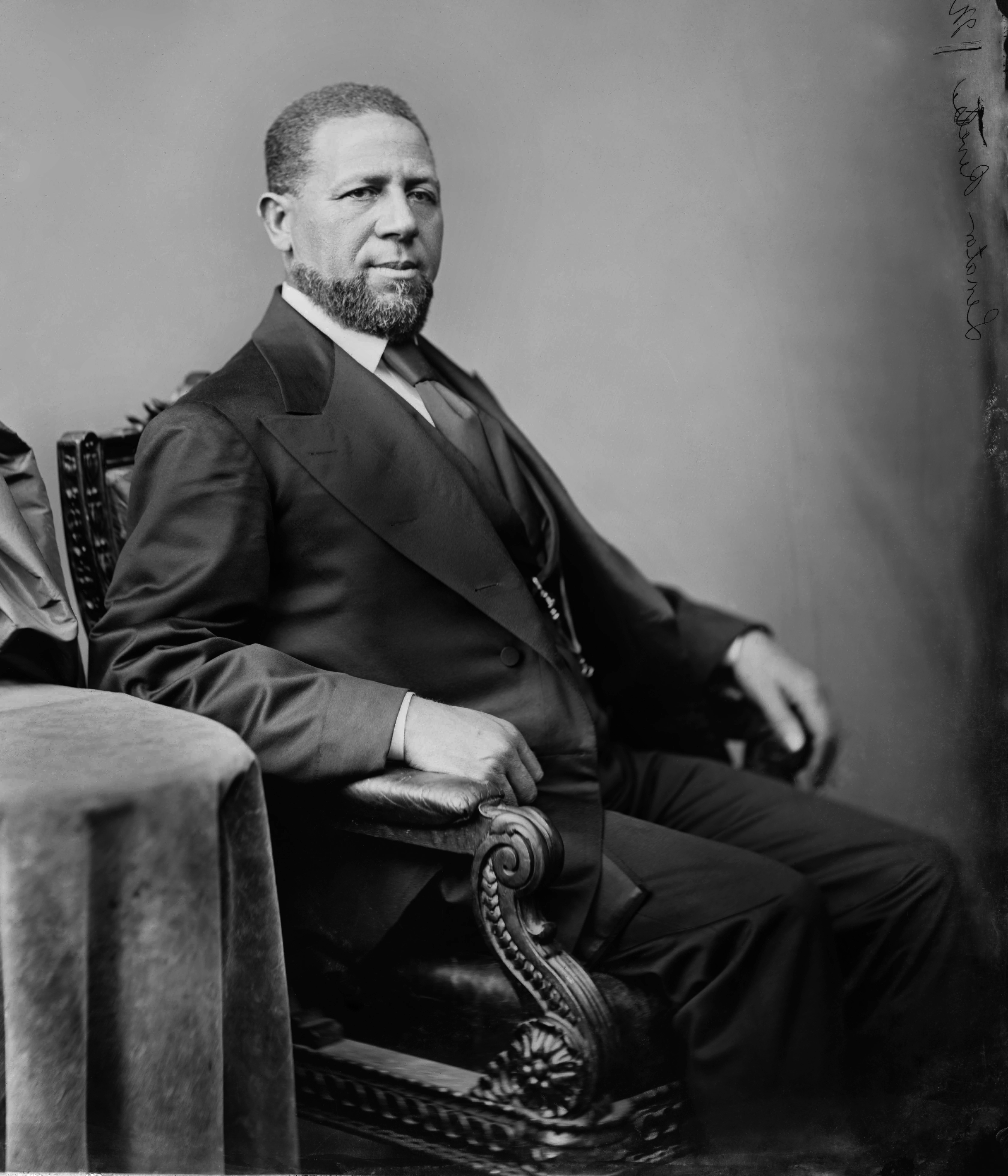 Hiram Revels: The First African American Senator (image credits: wikimedia)